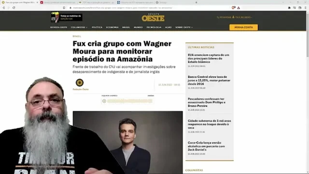 Buscas por INDIGENISTA e JORNALISTA INGLÊS ganha reforço de ESQUERDISTAS por ordem do FUX