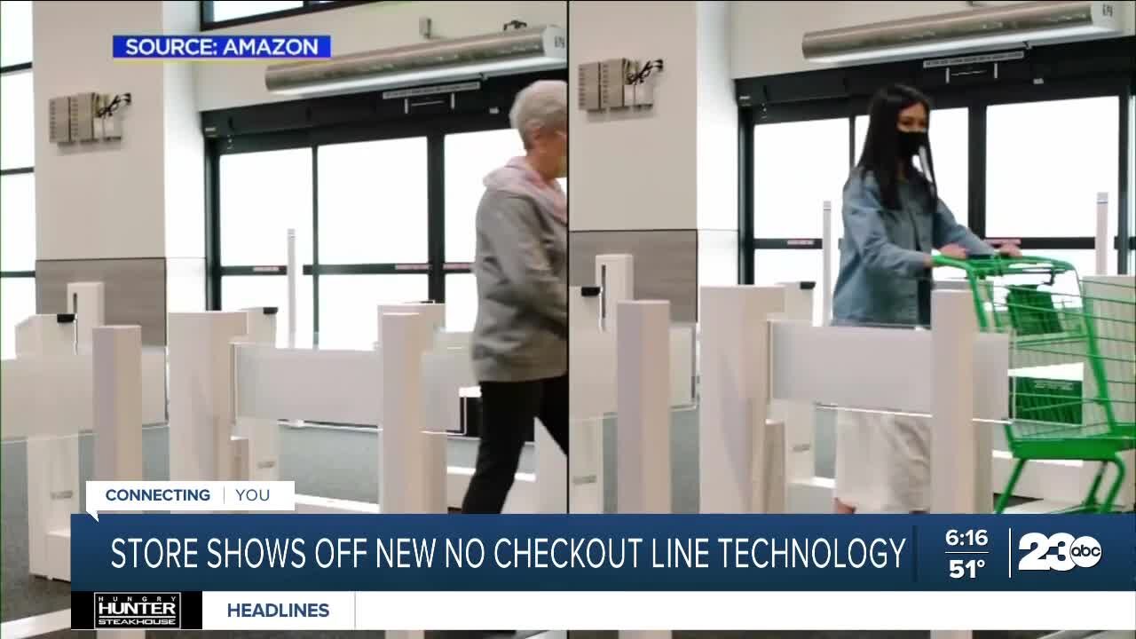 Amazon Fresh unveils new technology at Los Angeles area grocery store