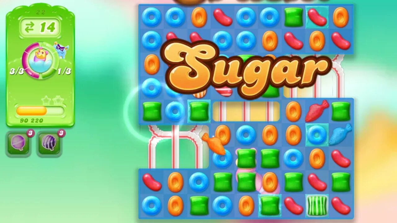 Candy Crush Jelly Saga Level 22