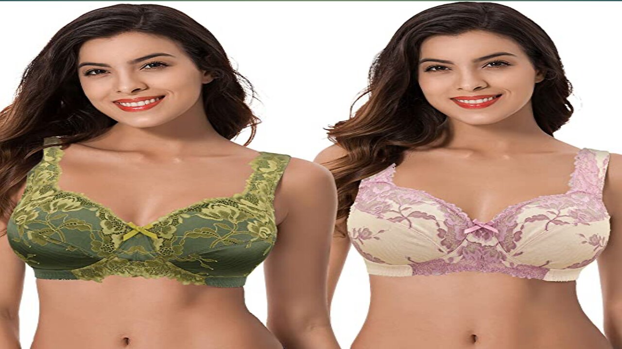 Curve Muse - The Best Wireless Lace Bras for Plus Size Women