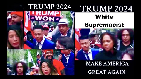 Trump Bronx Rally Exposes White Supremacist Blacks Asians Tacos Alex Jones Jim Fetzer Victor Hugo