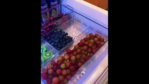 Fridge Organization ASMR | Shorts