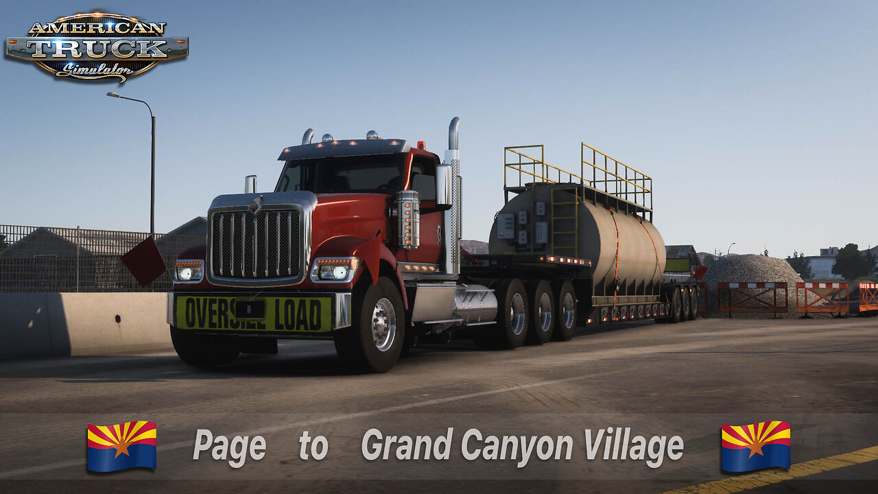 ATS | International HX520 | Page AZ to Grand Canyon Village AZ | Mix Tank 15,400lb