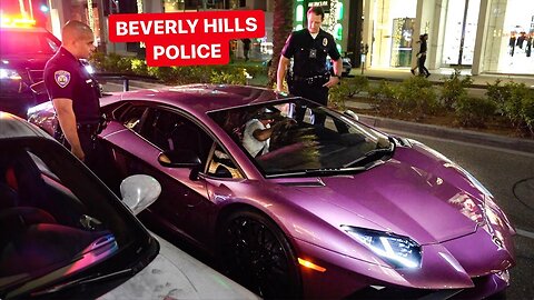 BEVERLY HILLS POLICE VS LAMBORGHINI OWNER! UNLAWFUL TICKET