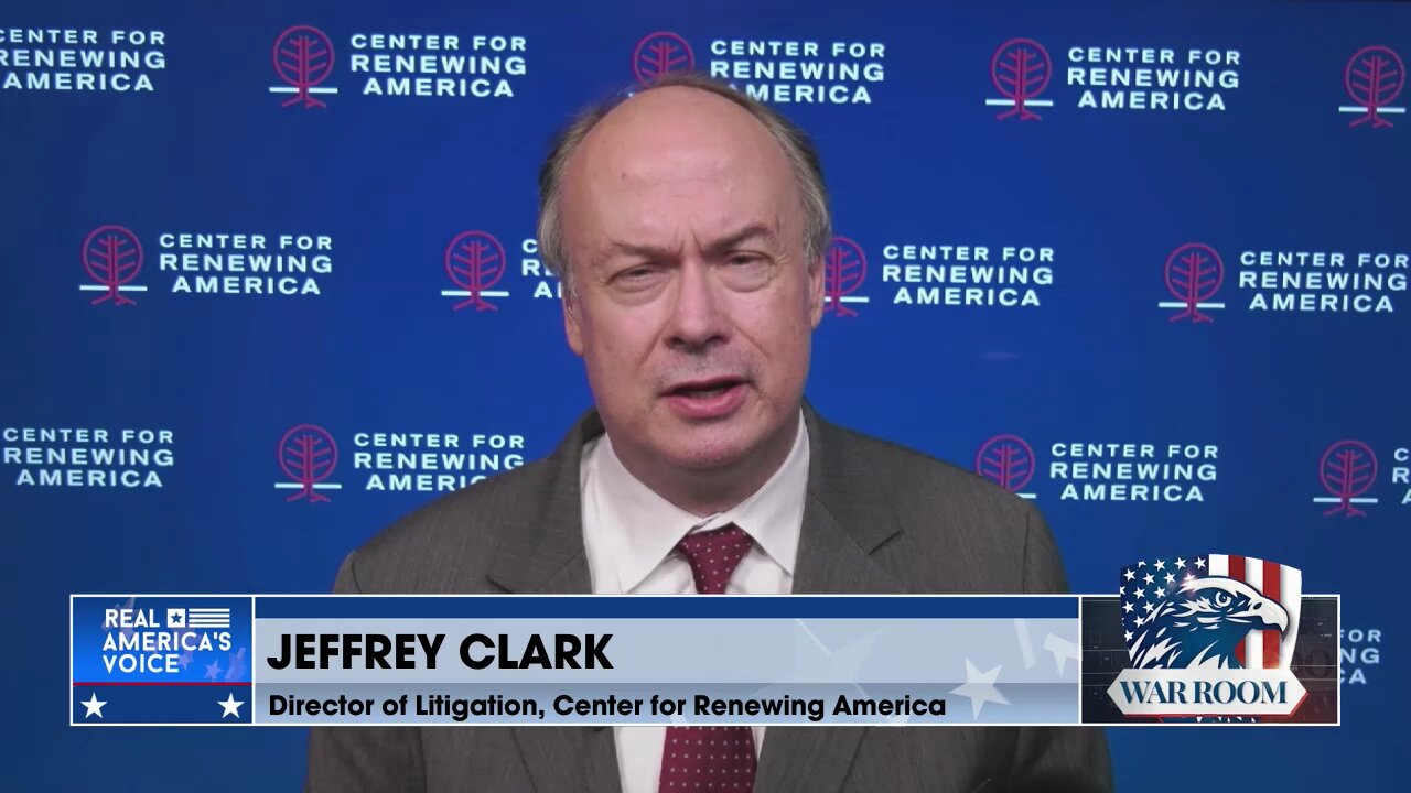 Jeffrey Clark Discusses Bill Barr’s Justice Department And Being Targeted By D.C. Bar Association