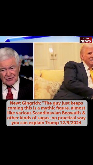Newt Trump Is A Mythical Figure