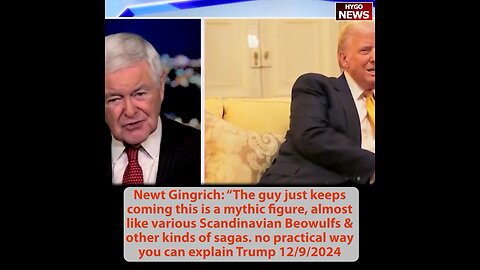 Newt Trump Is A Mythical Figure