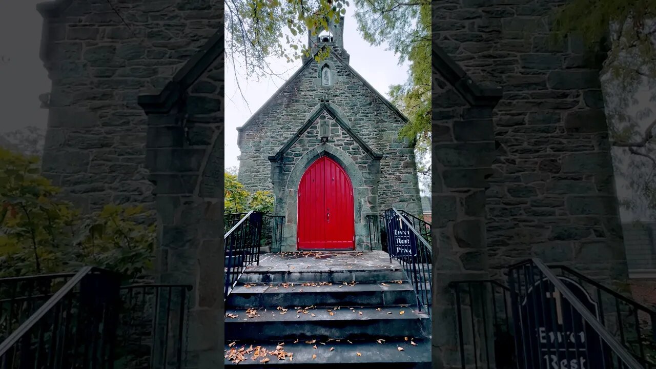 Inside An 1800’s Church #halloweenwithshorts #shorts #oldchurch #1800s