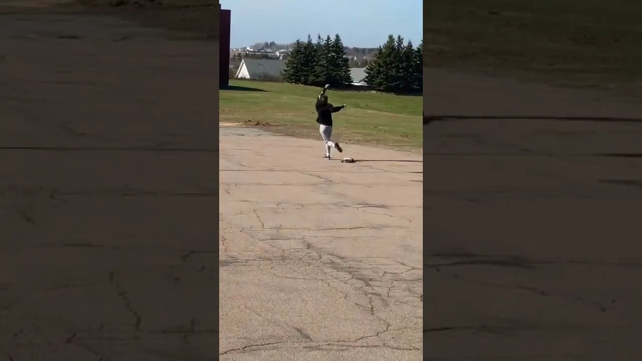 Longboarding fail