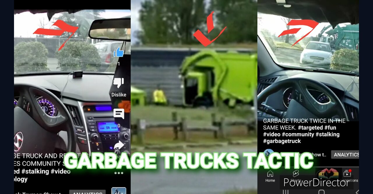 GARBAGE TRUCKS 🇨🇦 COMPILATION. #paultachie #StalkingAwareness #wissamhaddad #targeted #gangstalkers