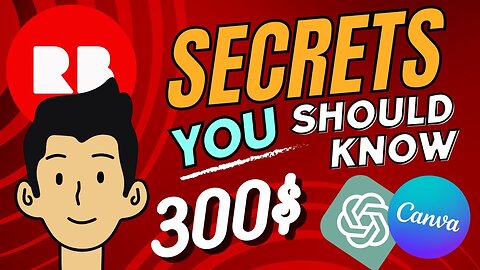 How To Make 300$ in Redbubble Using Canva and ChatGpt - تحقيق المبيعات في ريدبابل بذكاء اصطناعي