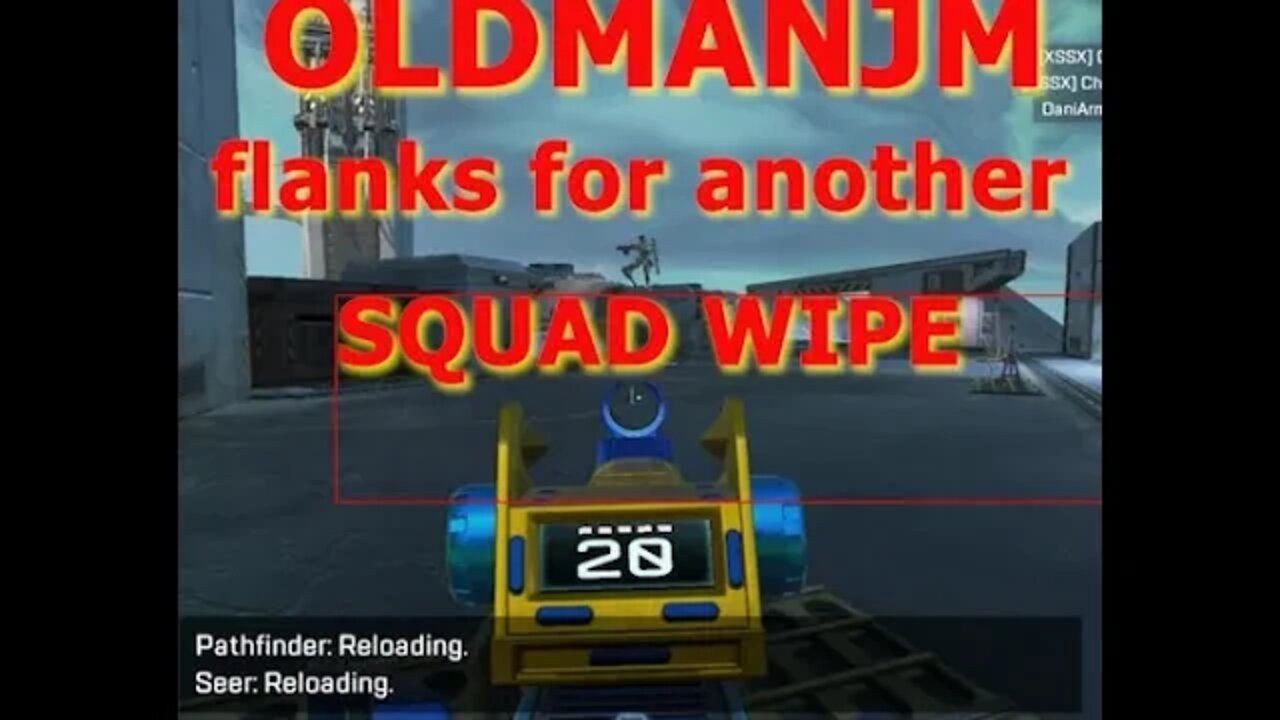 OLDMANJM flanks for the wipe #short #shorts #shortsvideo #apex #apexlegends #OldManJM #shortvideo