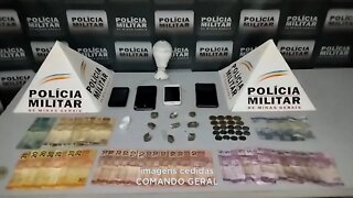 São Pedro em GV: Polícia Militar prende Homem suspeito pelo crime de Tráfico de Drogas.