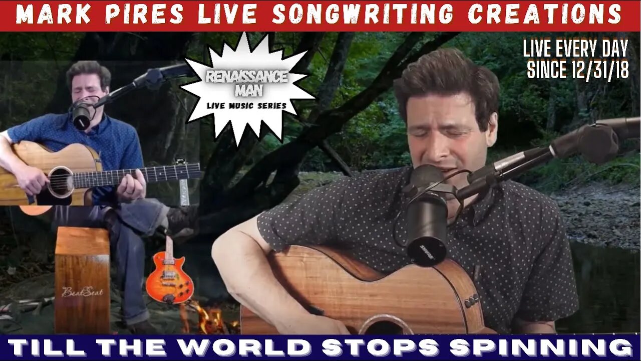 Till The World Stops Spinning - Live Songwriting Groove! Get Down!