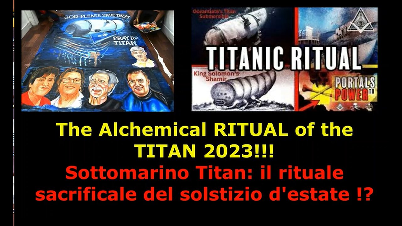 Sottomarino Titan: il rituale sacrificale del solstizio d'estate