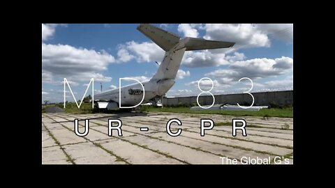 Remains of Crashed Bravo Airways Mcdonell Douglas MD83 in Kyiv Zhuliany Airport UR-CPR (IEV/UKKK)