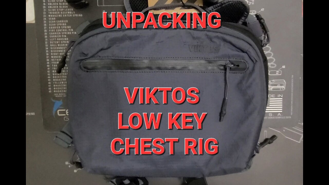 VIKTOS LOW KEY CHEST RIG FIRST IMPRESSION (UNPACKING)