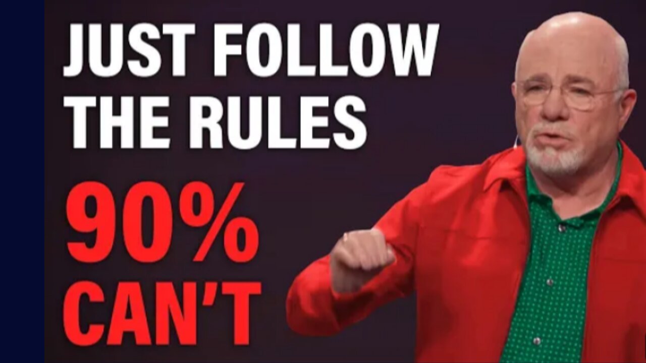 Dave Ramsey: You Only Need To Know These 5 Rules