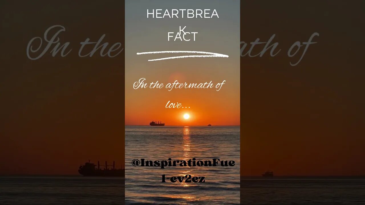 Heartbreak facts 💔 #shorts #facts #love