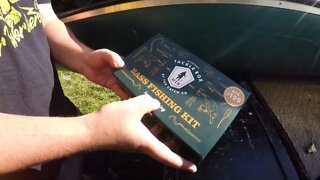 MYSTERY TACKLE BOX UNBOXING/FISHING | Bass and Beers: Episode 9