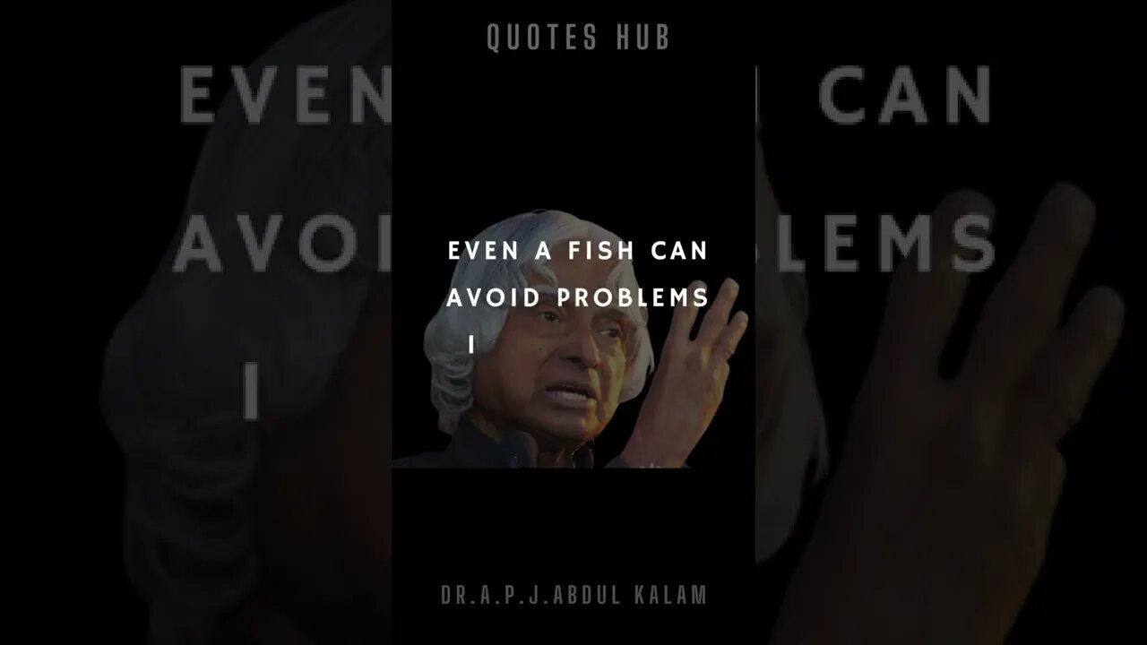 One of the Most Inspiring Quotes from APJ Abdul Kalam || #quotes || #shorts