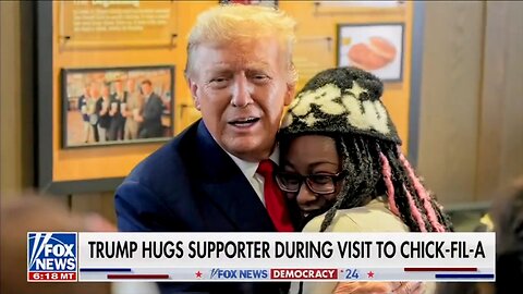 Woman From President Trump_s Viral Visit to Atlanta Chick-fil-A Speaks To Fox News