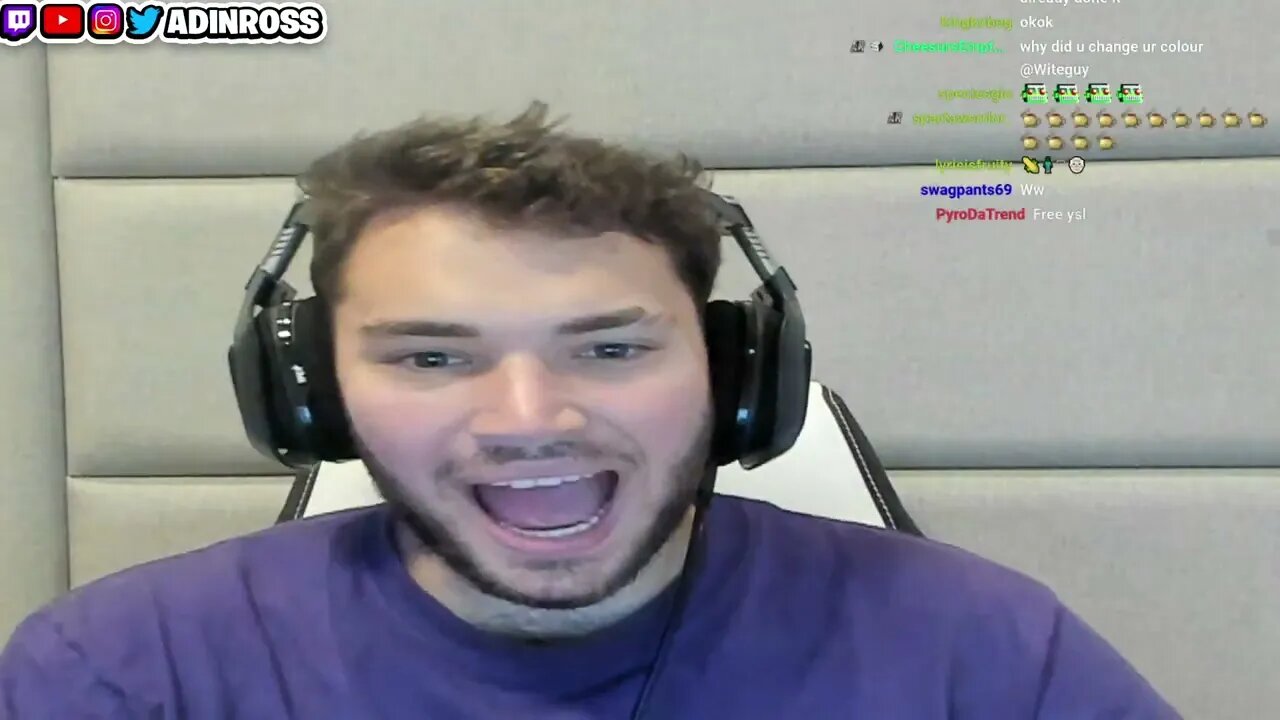 Adin Ross - July 20 2022 (2022-07-20) Full SECRET Stream Deleted VOD