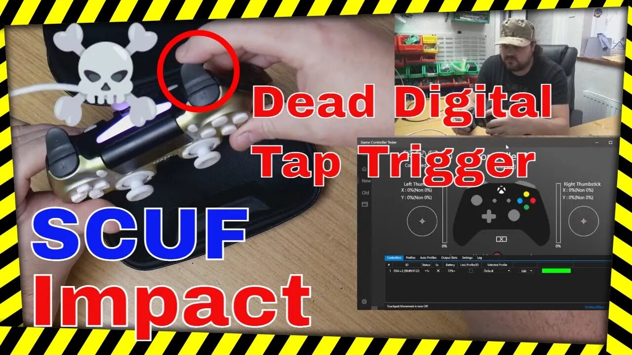 SCUF Impact Dead Right Digital Tap Trigger Fix PS4