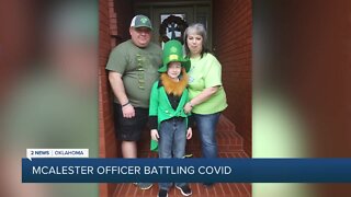 McAlester Officer Battling Covid