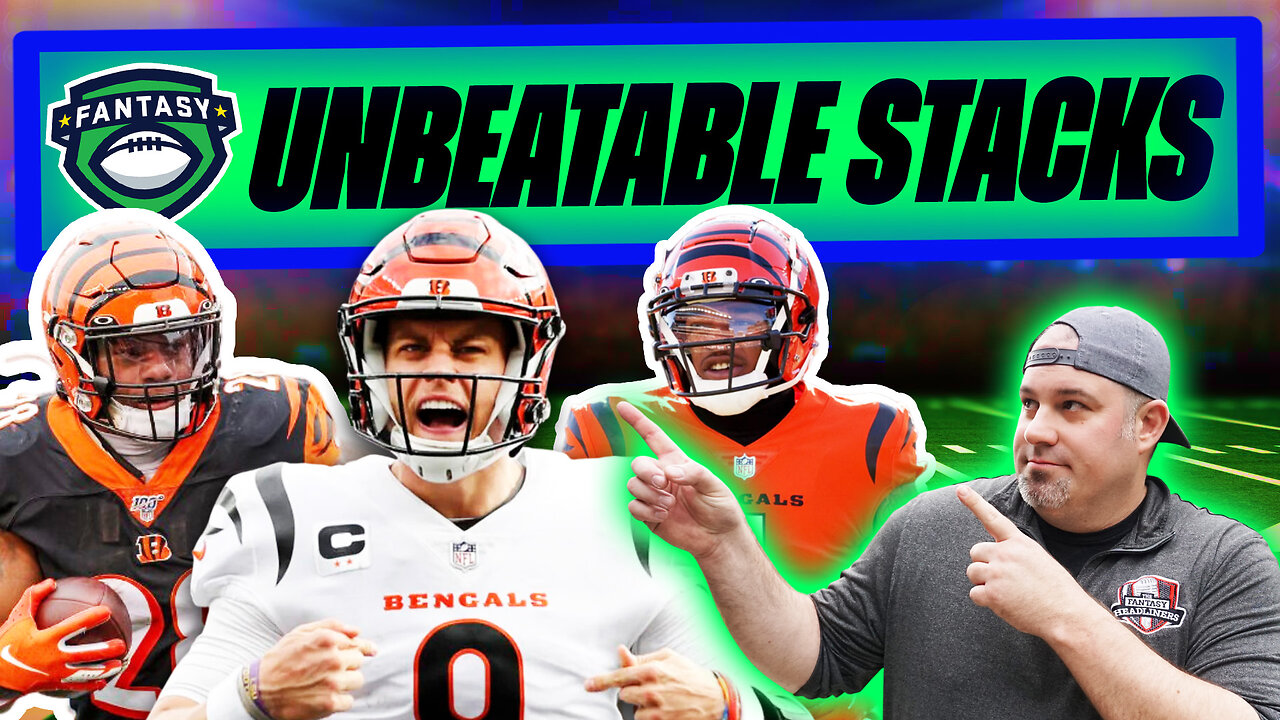 UNBEATABLE Stacks in Fantasy Football - Fantasy Football Draft Strategy - Fantasy Football Advice