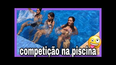 DESAFIO NA PISCINA - 3 IRMÃS DEMAIS