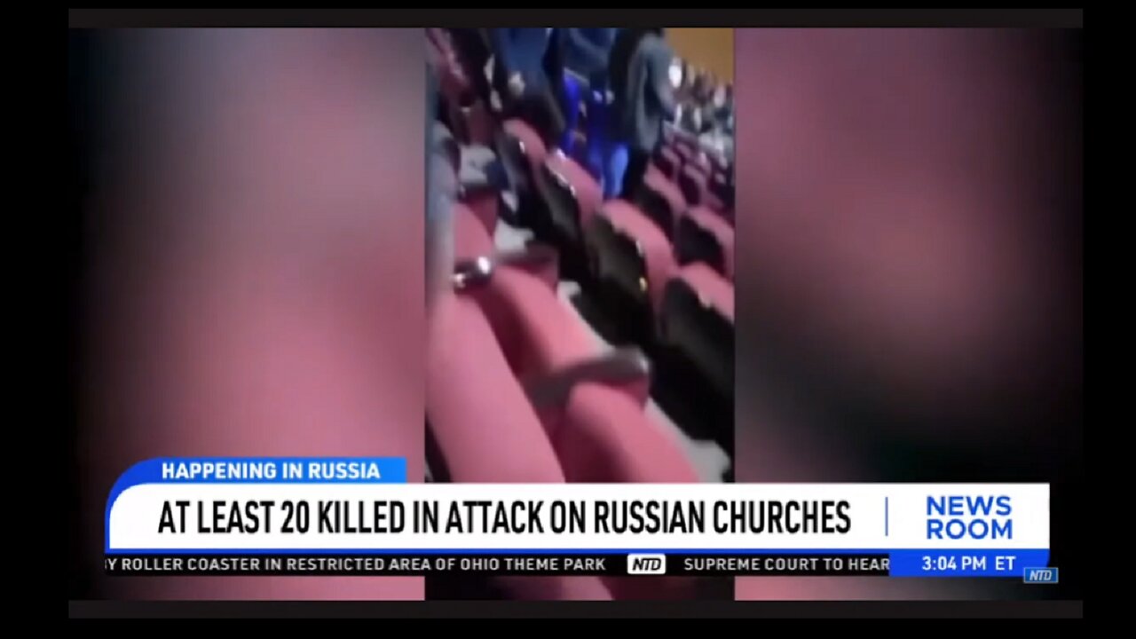 AT LEAST 20 KILLED IN ATTACK ON RUSSIAN CHURCHES