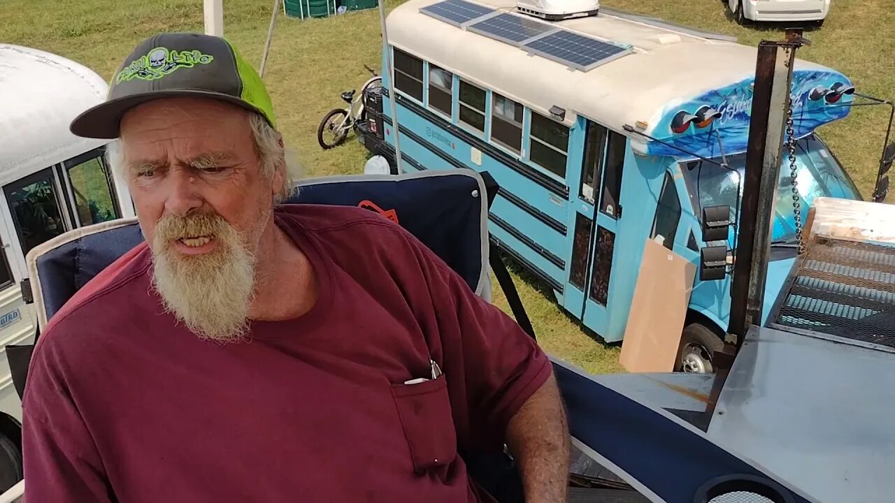 Update: Rickey Irvin's Covered Wagon, 2 Years Later. Bus tour and chat with the legend himself!