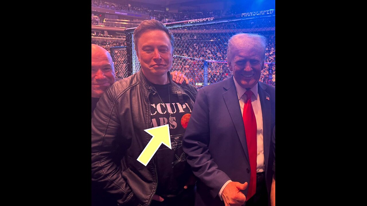 ELON MUSK HIDDEN SYMBOL CAUGHT ON CAMERA ⚠️