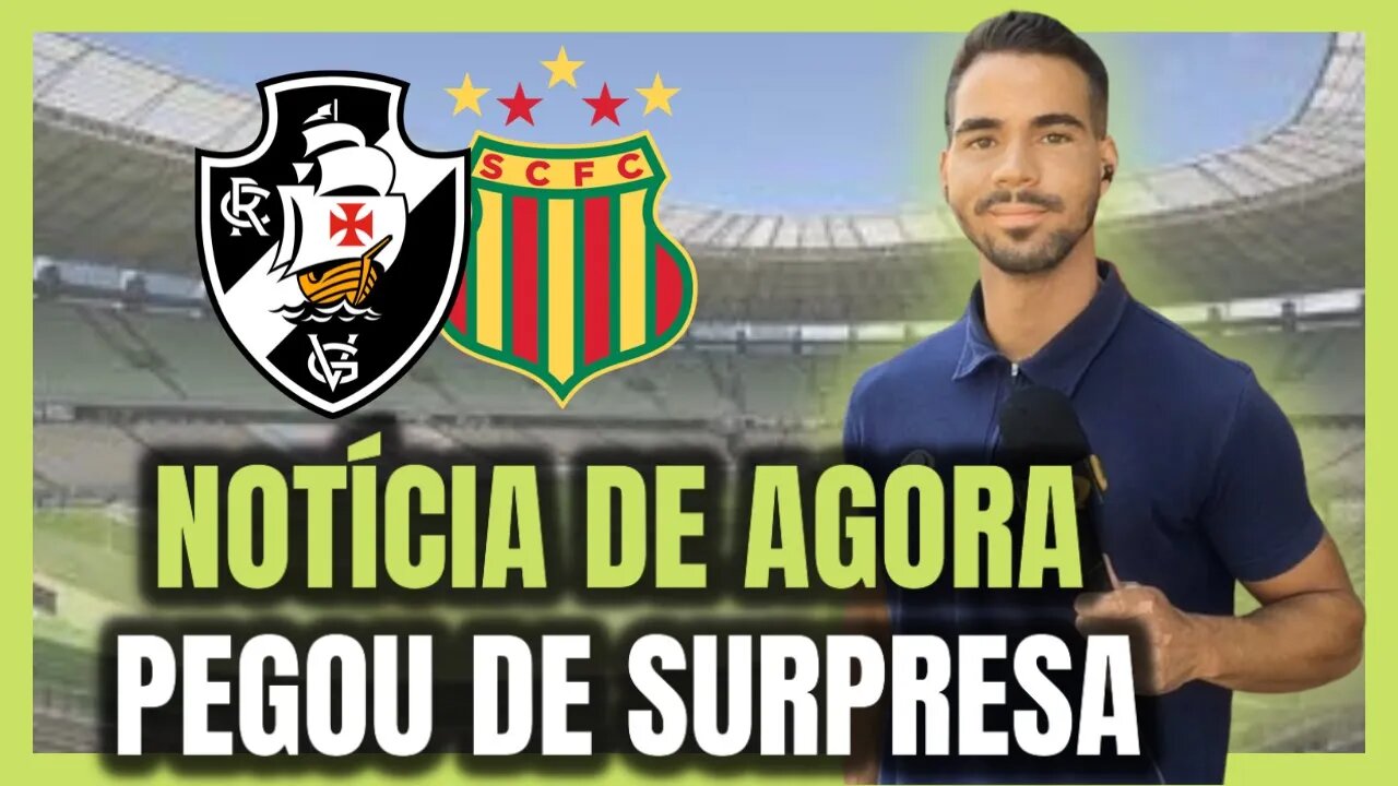 EXPLODIU AGORA! SURPRENDEU A TODOS NOTÍCIAS DO VASCO