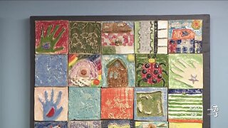 Foothills Elementary students design tiles to represent their neighborhood