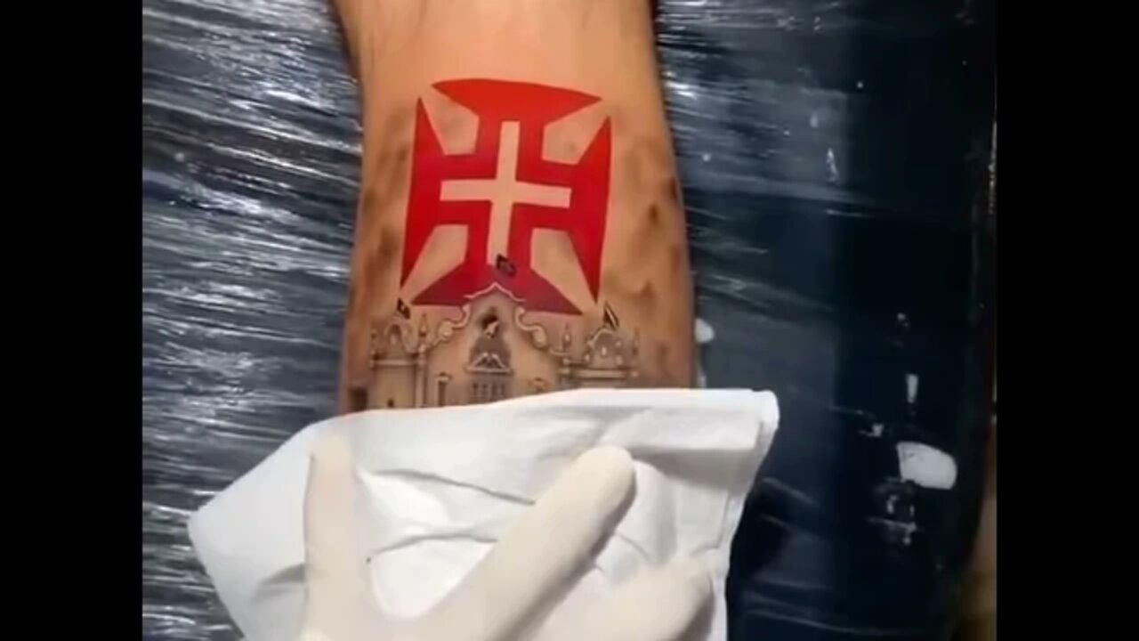 TATUAGEM MUITO LINDA DO VASCO