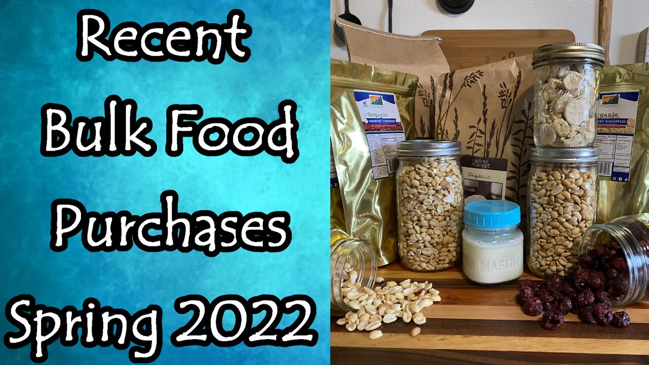 Bulk Food Purchases for Spring 2022