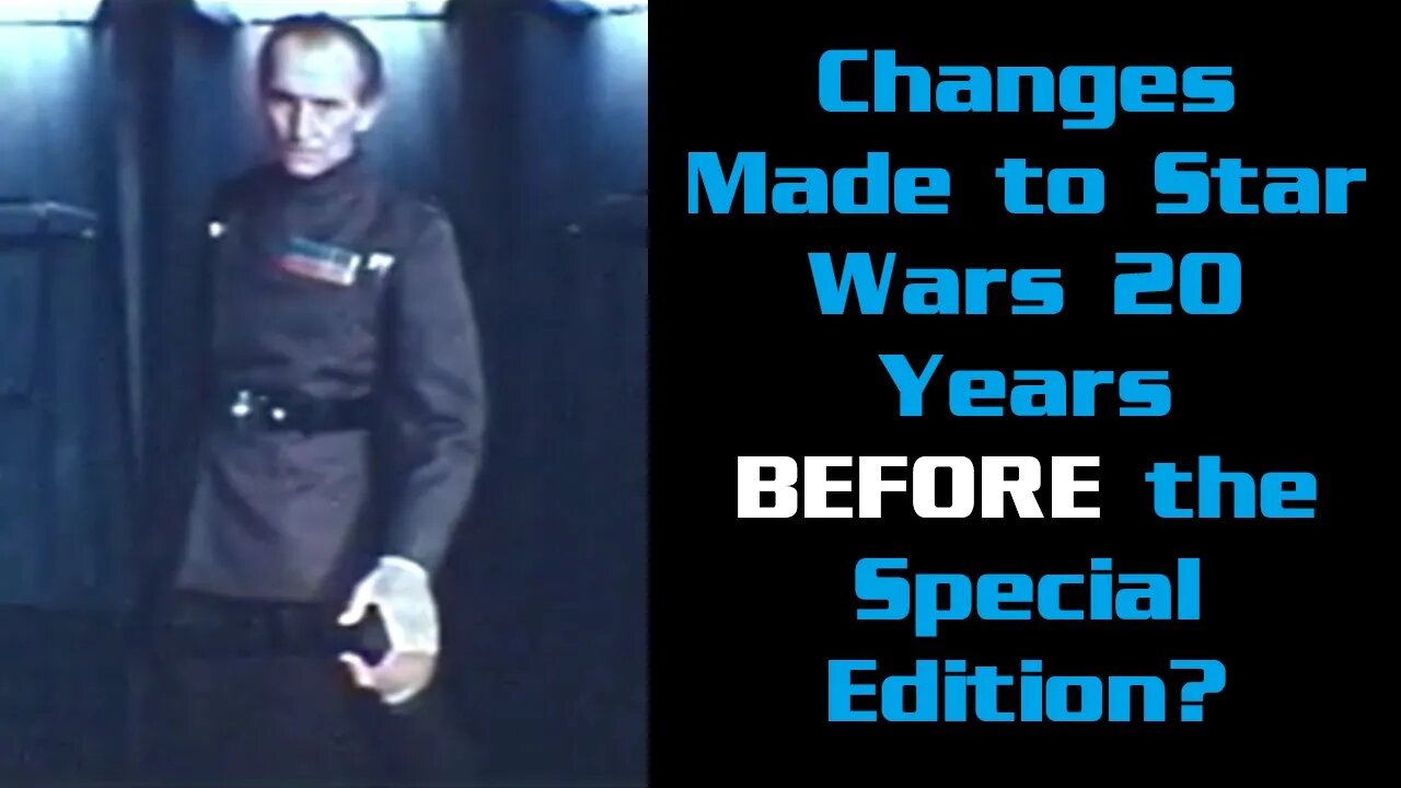 Star Wars Differences 20 Years Before Special Edition?!