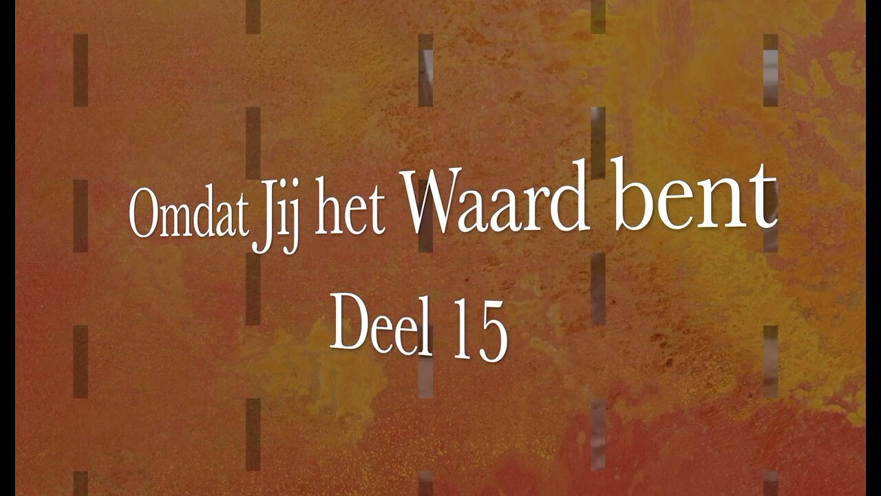 Omdat Jij het Waard bent - Deel 15 - HOOP ! - Open Vizier