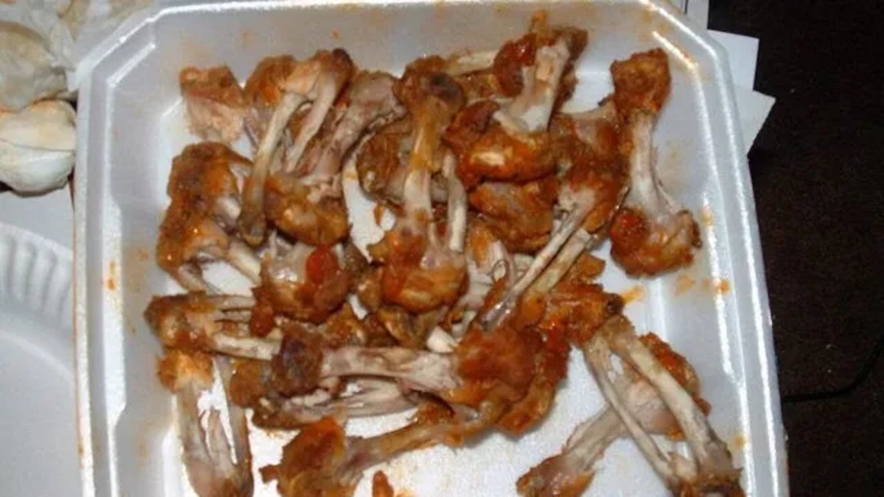 Democrats are eating all the friggen chicken wings!