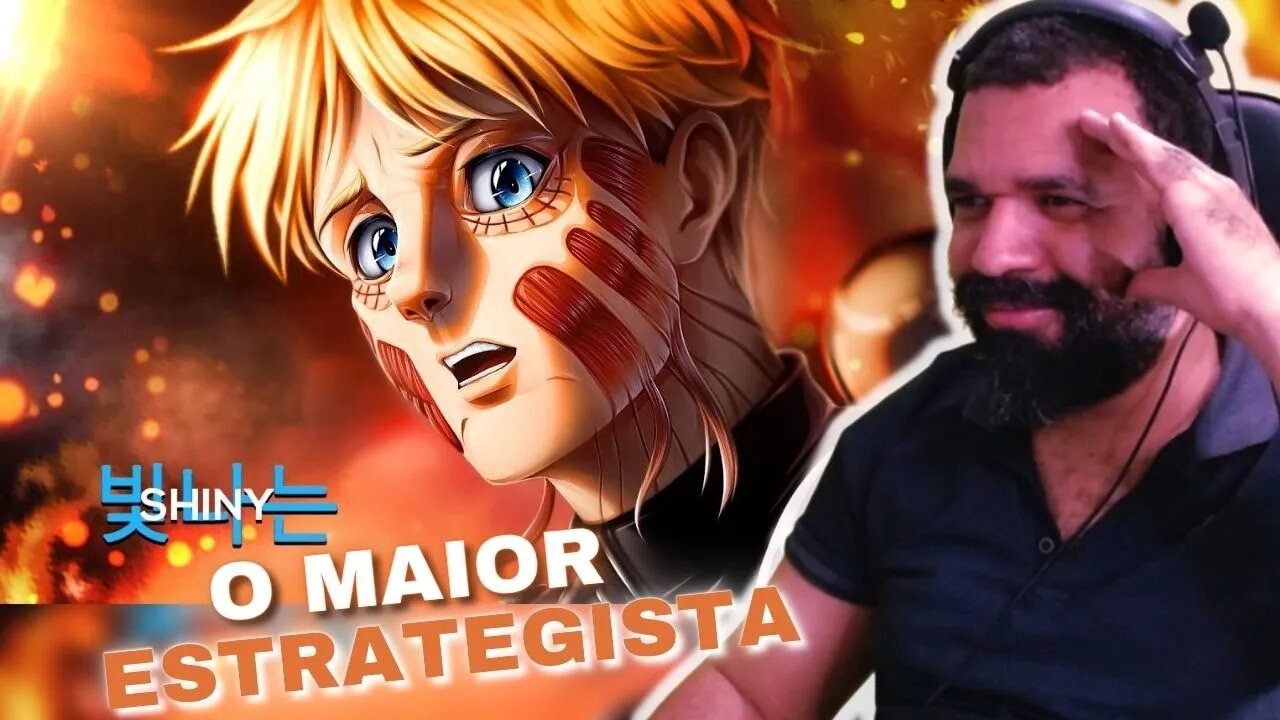 REAGINDO A O Peso Da Paz | Armin Arlert (Attack On Titan) | Shiny | Prod. Try'xl