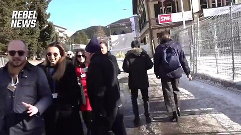CONFRONTING CEO PFIZER ALBERT BOURLA In DAVOS