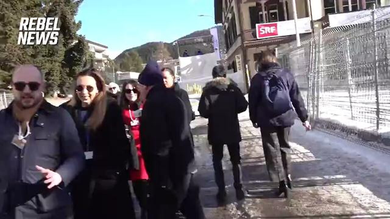 CONFRONTING CEO PFIZER ALBERT BOURLA In DAVOS