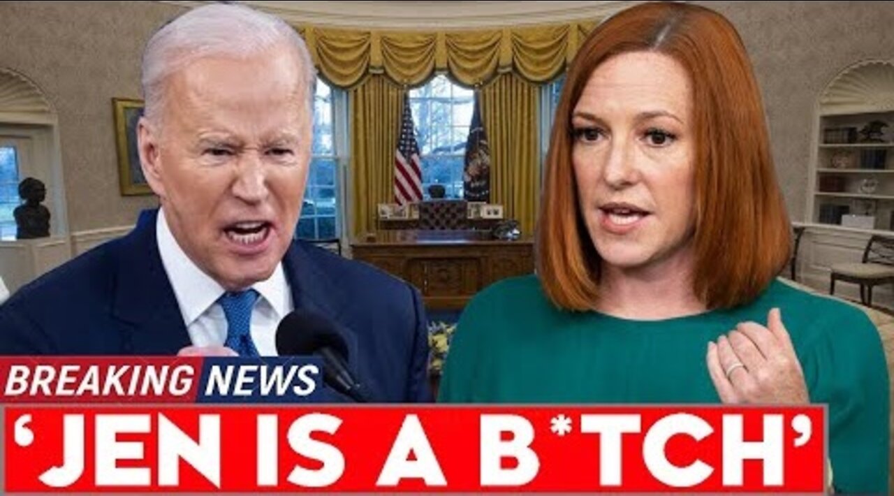 Biden almost fires ‘best friend’ Jen Psaki after DISGUSTING ‘circle back’ move at briefing