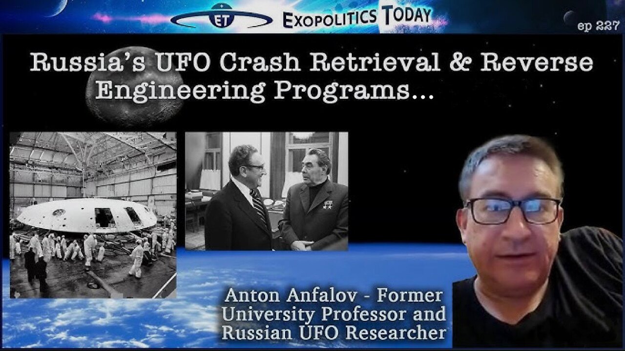 Russia’s UFO Crash Retrieval and Reverse Engineering Programs | Michael Salla, “Exopolitics Today”.