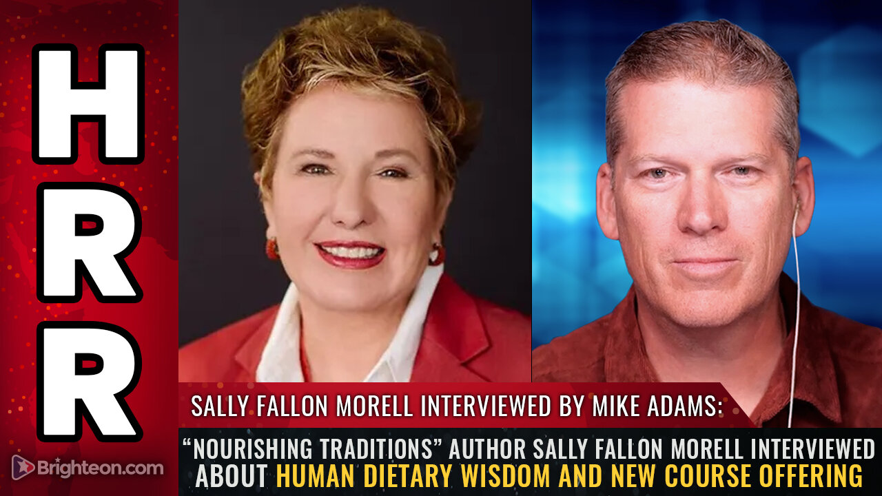 Sally Fallon Morell interviewed about Human Dietary Wisdom...