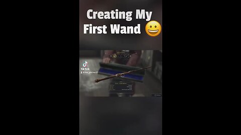 Creating my first wand