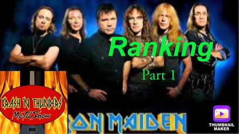 Iron Maiden | Album Ranking | Bruce ERA | part 1