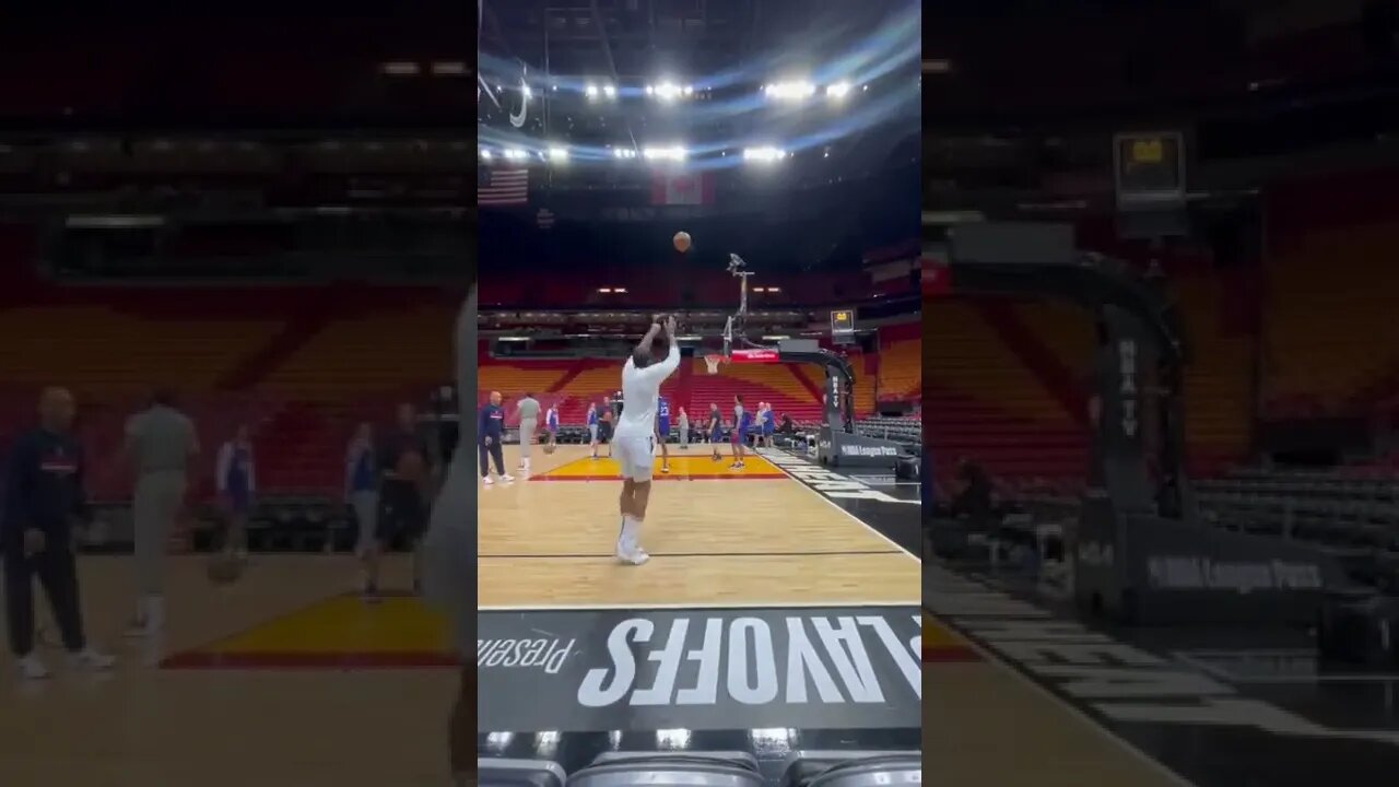 James Harden Pre-Game Workout! He's still Lethal.